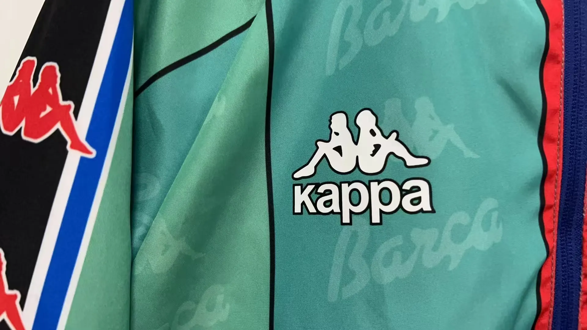 1996/1997 Retro Barcelona Reversible Chaqueta cortavientos Camiseta de fútbol Calidad tailandesa 1:1 - Imagen 11