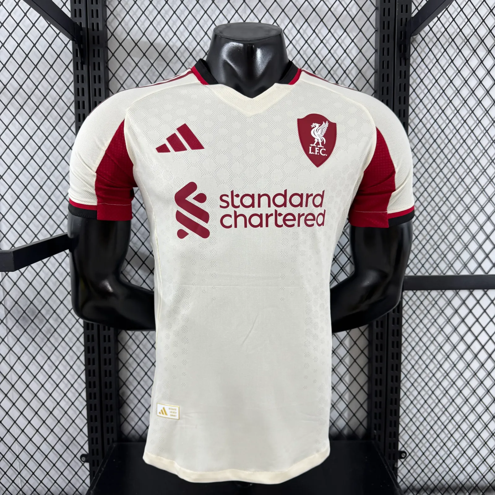 2025/2026 Spielerversion Liverpool Auswärts Fußballtrikot 1:1 Thai-Qualität