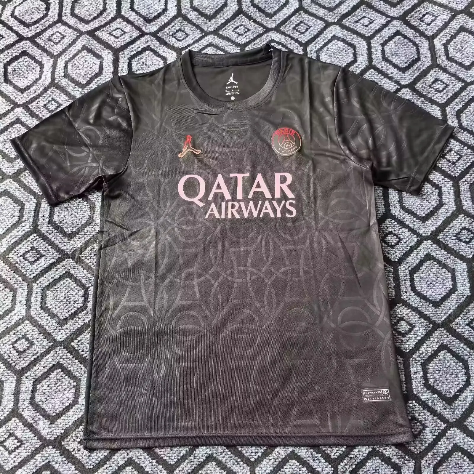 2025/2026 Psg Paris Training clothes Black 01 Football Jersey 1:1 Thai quality