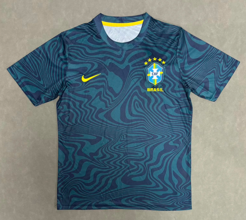 2026/2027 Brésil Survêtement Bleu Maillot de football Qualité thaï 1:1