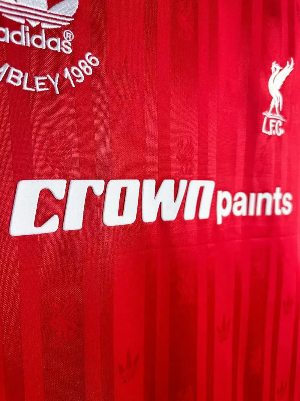 1986/1987 Rétro Liverpool Domicile Maillot de football Qualité thaï 1:1 – Image 4