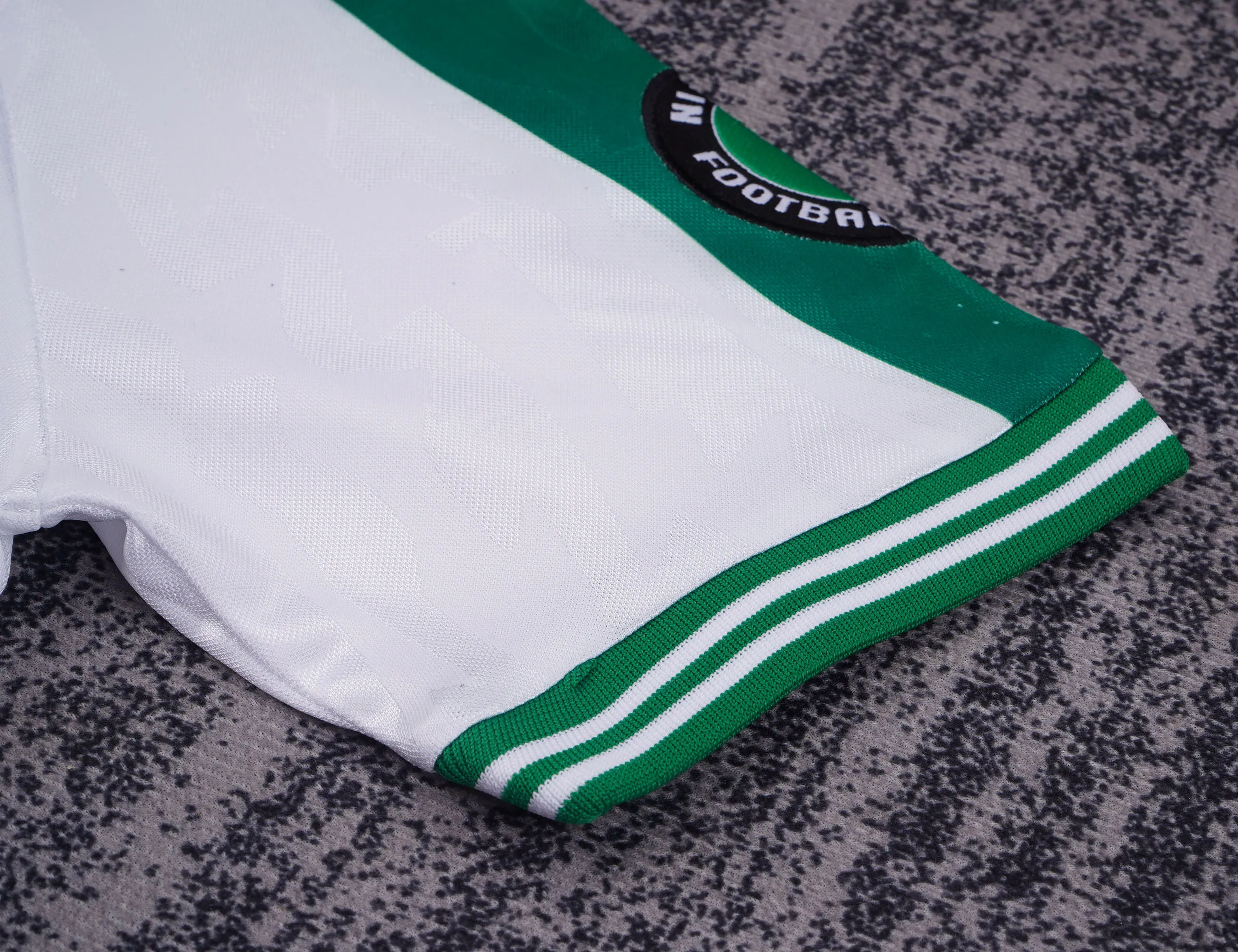 1996 Retro Nigeria Reprezentacja Wyjazdowa Koszulka piłkarska Jakość tajska 1:1 Rozmiar dziecięcy - obrazek 7