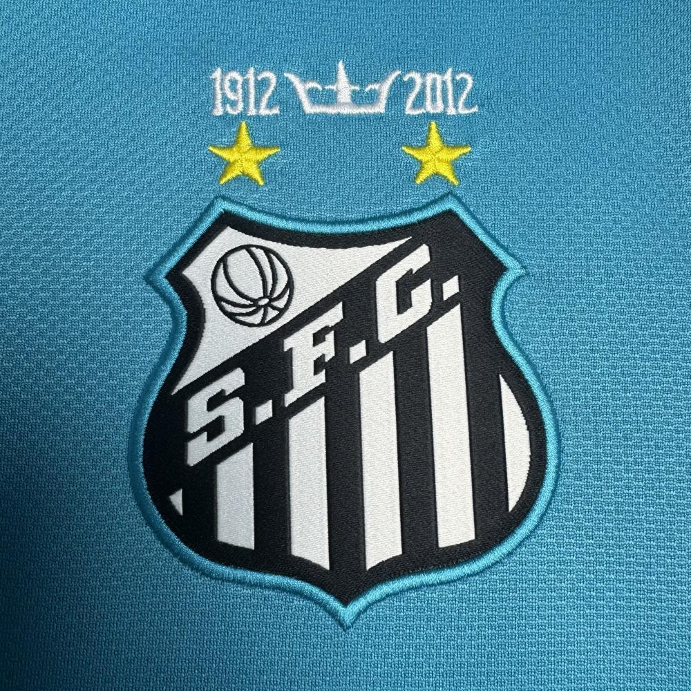 2012-2013 Retro Manica lunga Santos Terza Trasferta Maglia da calcio Qualità thai 1:1 - immagine 8