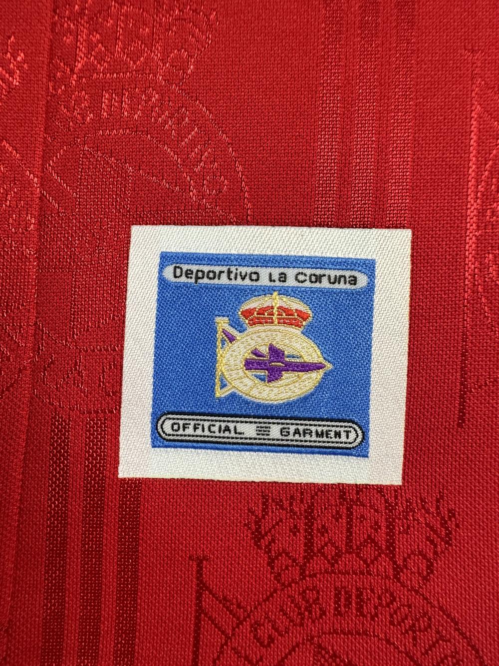 1997-1998 Ретро Deportivo Гостевая Футбольная футболка Тайское качество 1:1 — изображение 8