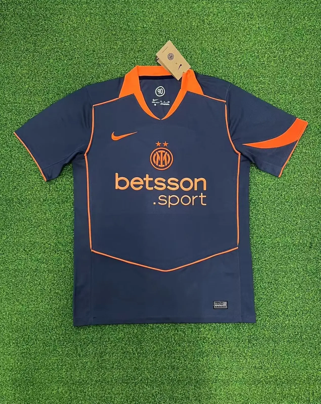 2025/2026 Inter Milan Terceira Fora Camisa de futebol Qualidade tailandesa 1:1
