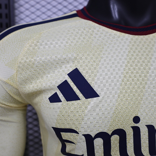 2026/2027 Long Sleeve Player Version Arsenal Third Away Football Jersey 1:1 Thai Quality - Image 4