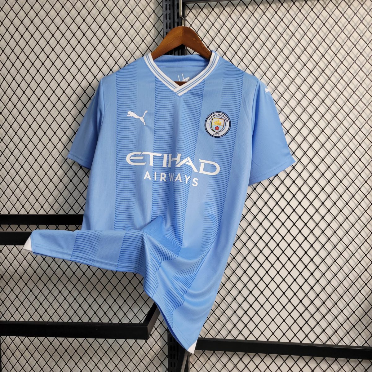 2023/2024 Manchester City Domowa Koszulka piłkarska Jakość tajska 1:1 - obrazek 4