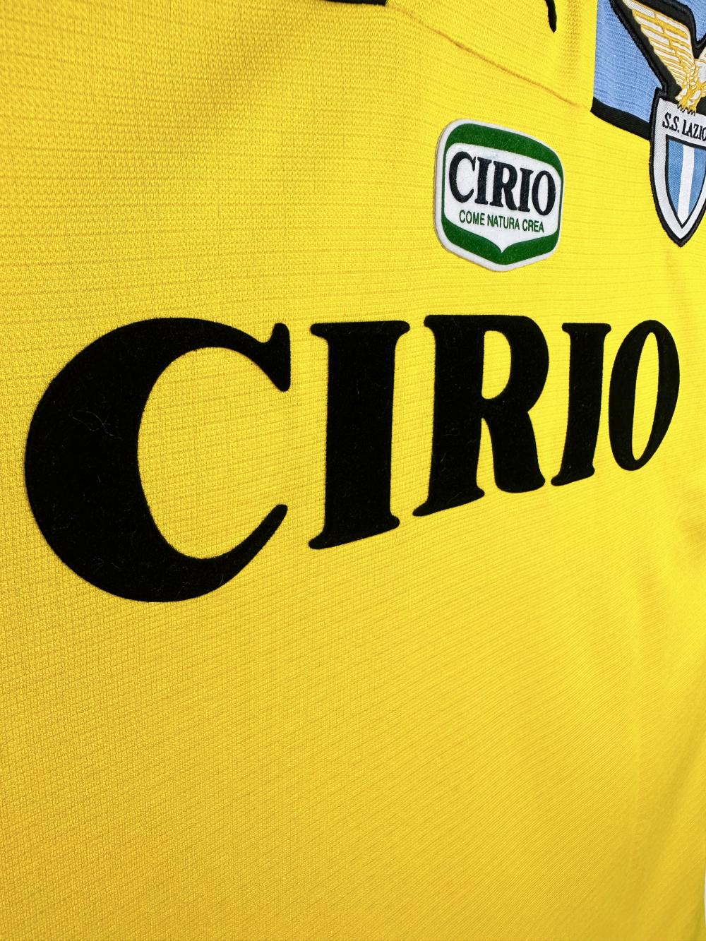 1998/1999 Ретро Lazio Третья Гостевая Футбольная футболка Тайское качество 1:1 — изображение 5