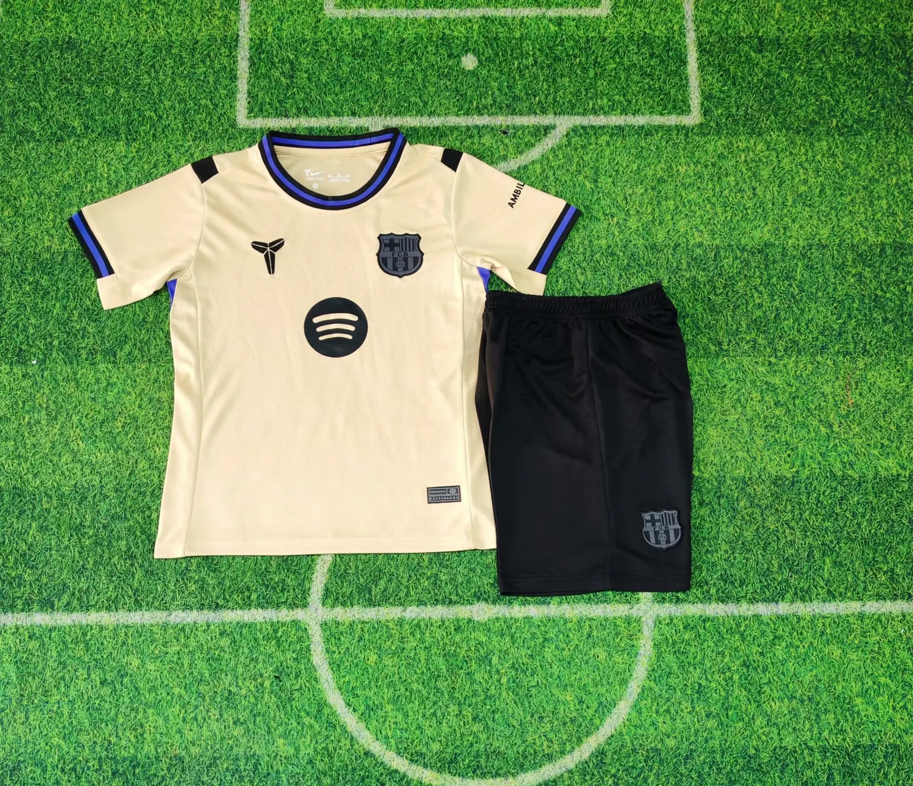 2025/2026 Barcelona Away Football Jersey 1:1 Thai Quality Kids Size