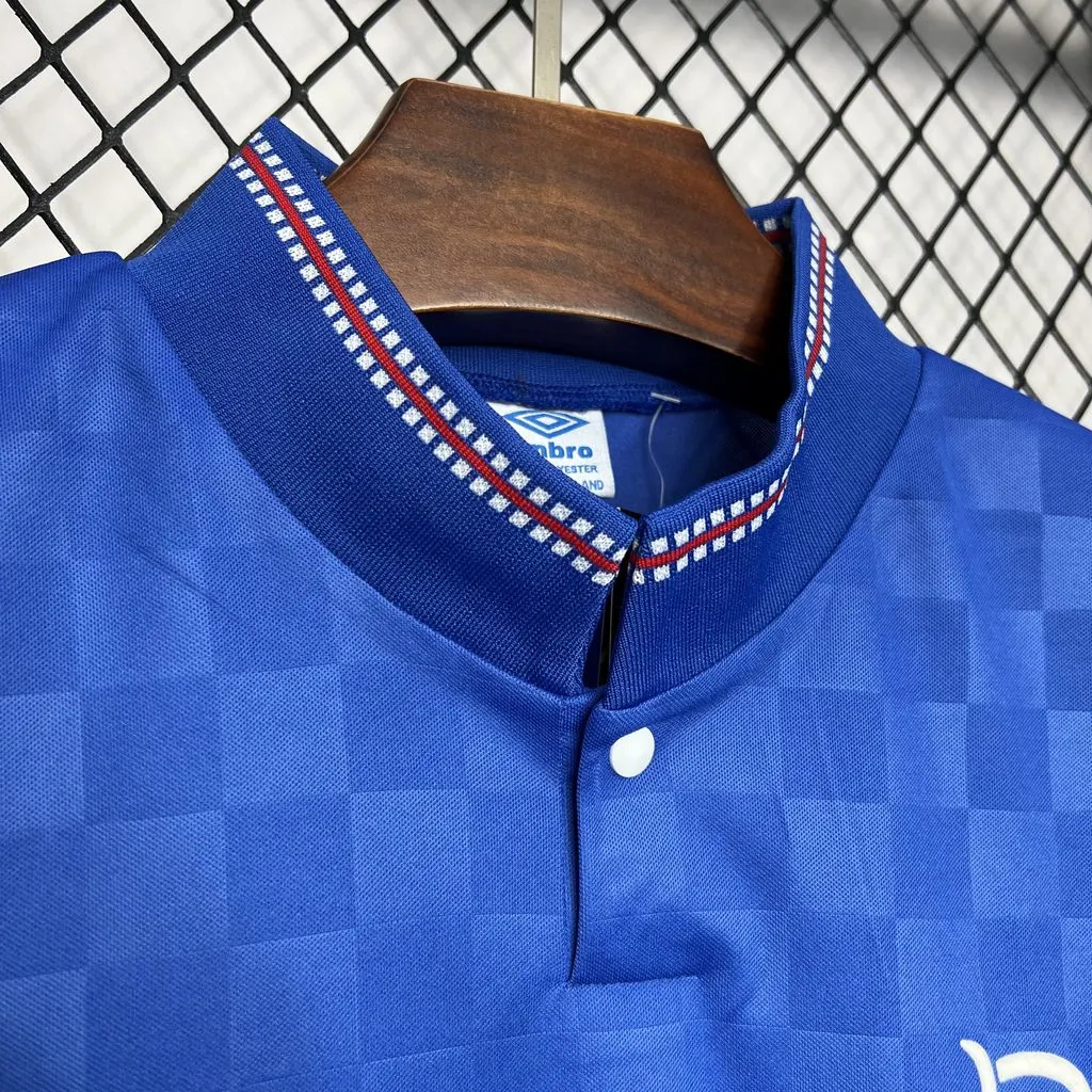 1987/1990 Retro Rangers Casa Maglia da calcio Qualità thai 1:1 - immagine 4