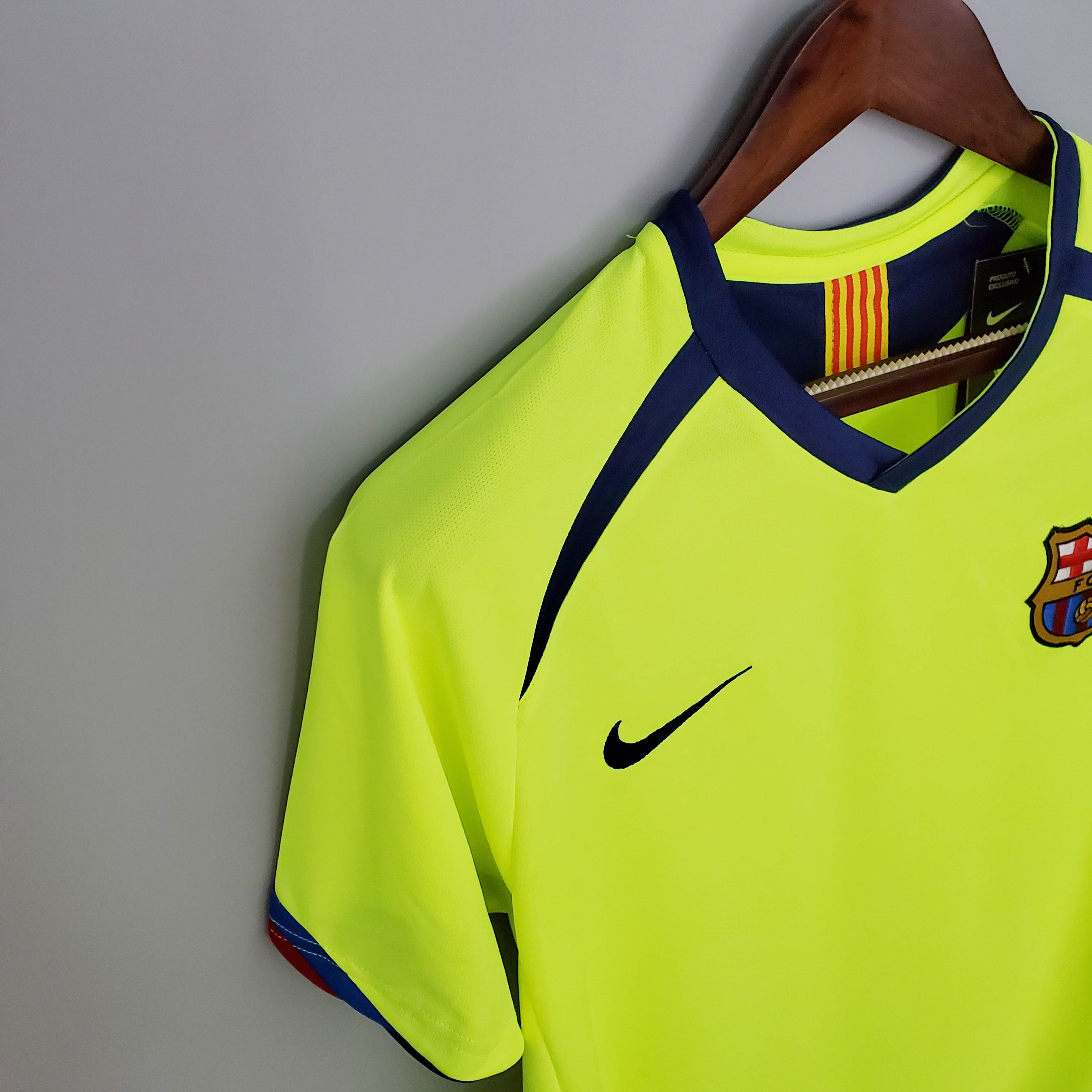 2005/2006 Retro Barcelona Deplasman Futbol forması 1:1 Tayland kalitesi - Görsel 6