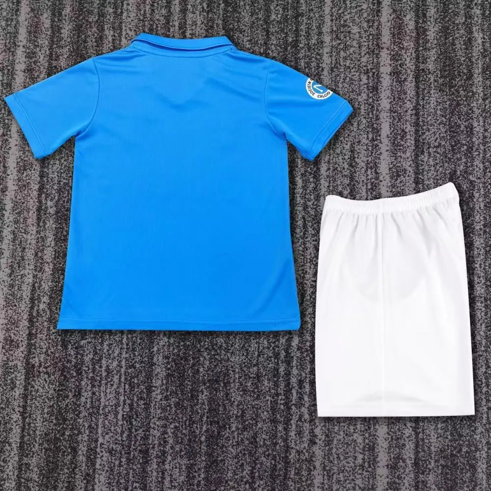 1987-1988 Retro Napoli Heim Fußballtrikot 1:1 Thai-Qualität Kindergröße – Bild 2