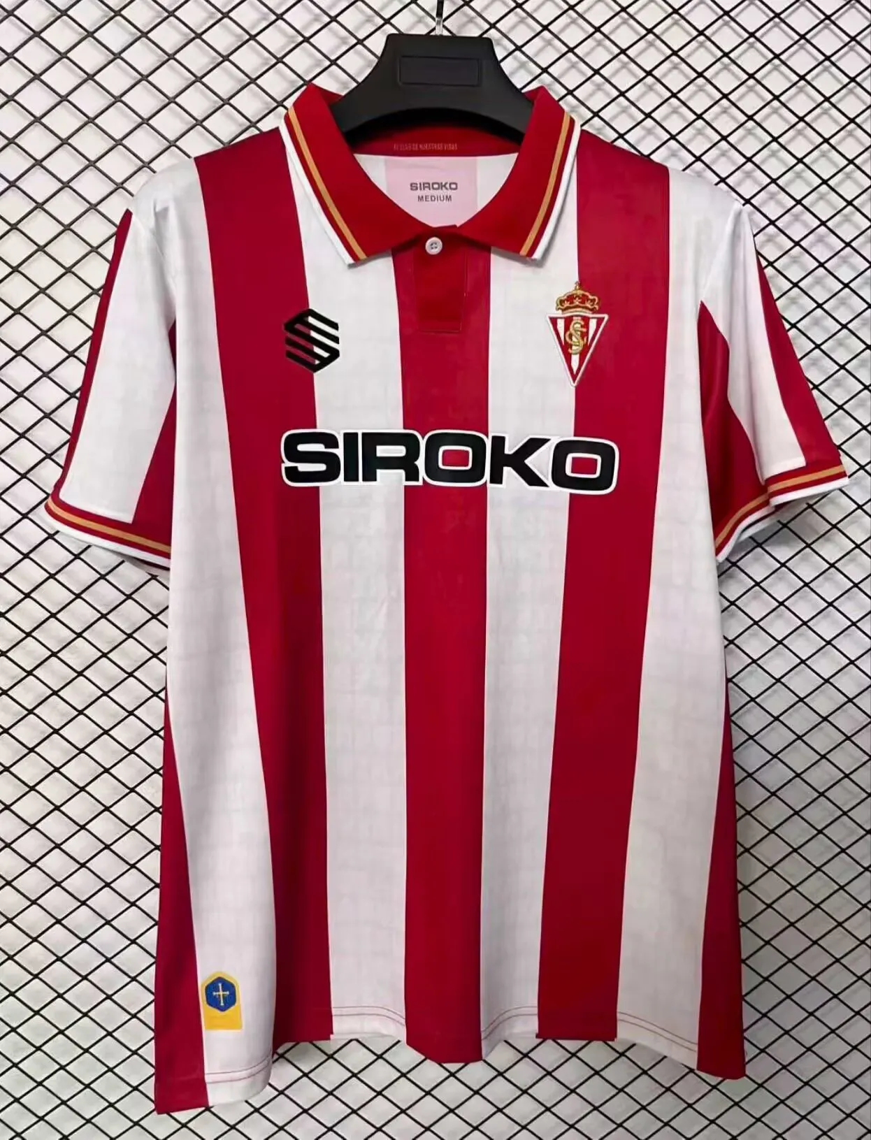 2026-2027 Sporting Gijón Home Football Shirt 1:1 Thai Quality