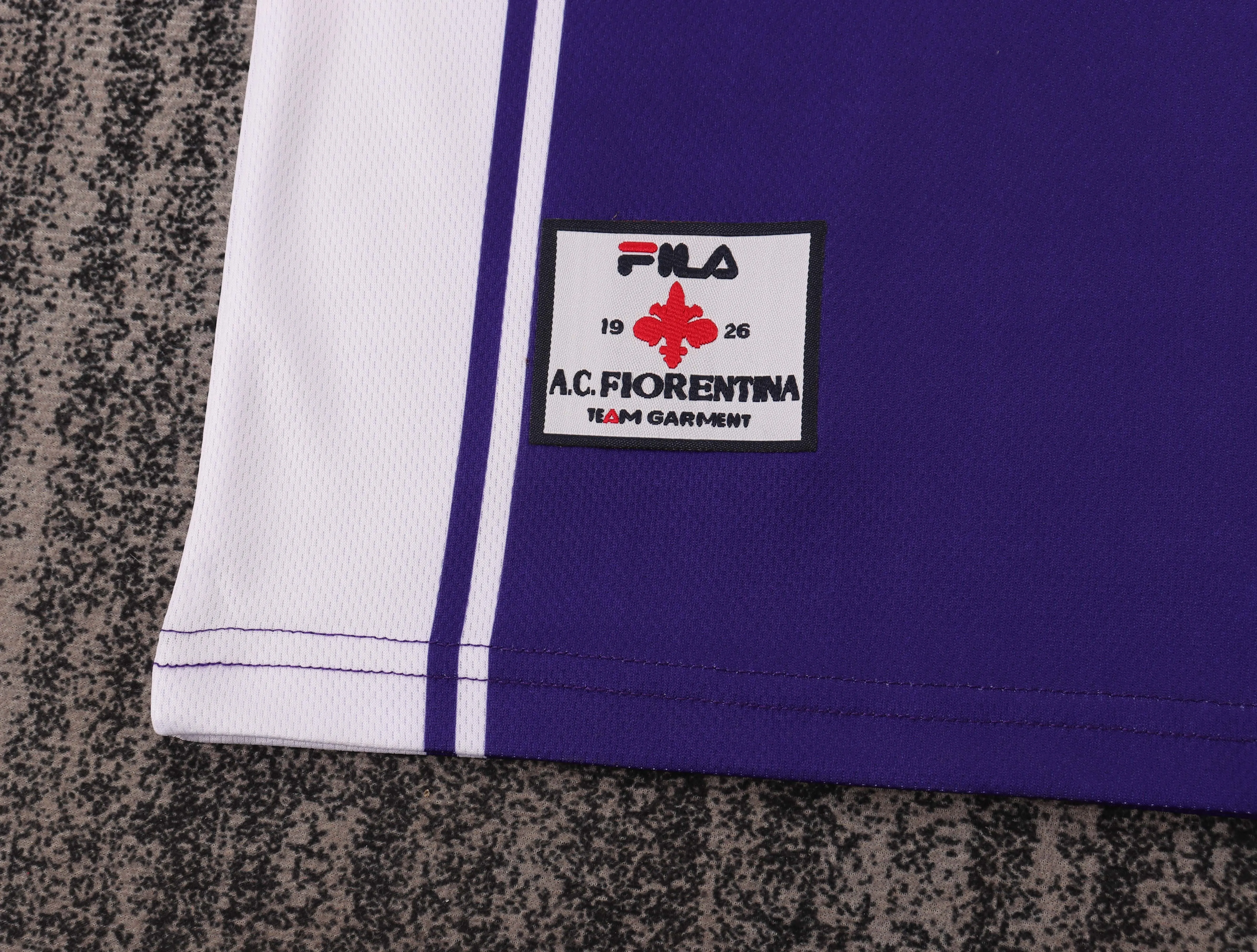 1999-2000 Retro Fiorentina Heim Fußballtrikot 1:1 Thai-Qualität Kindergröße – Bild 10