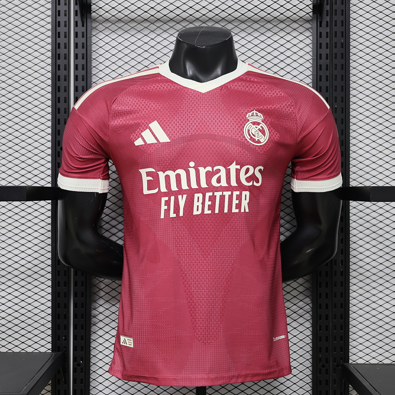 2026/2027 Versão jogador Real Madrid Terceira Fora Camisa de futebol Qualidade tailandesa 1:1