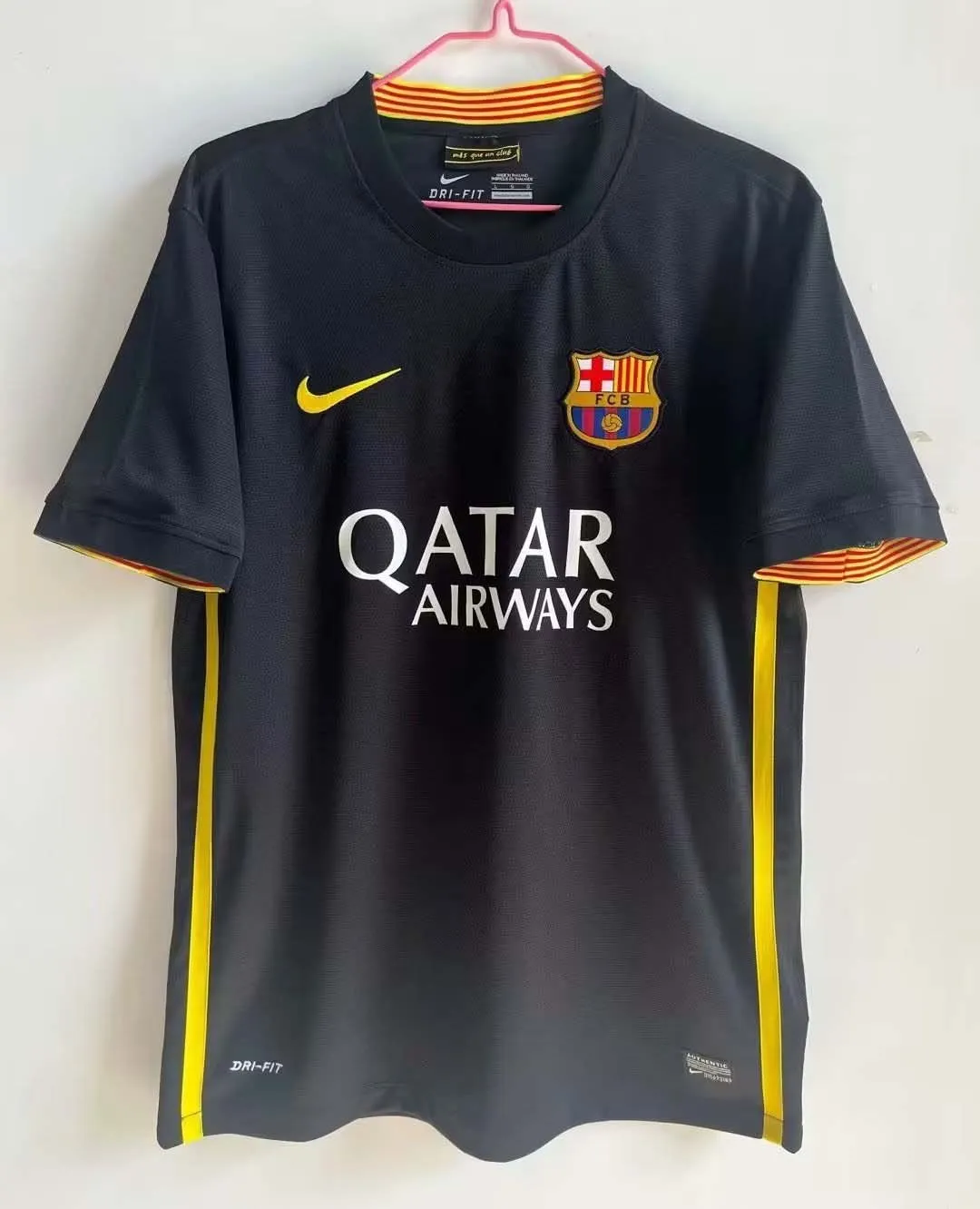 2013/2014 Retro Barcelona Tercera Visitante Camiseta de fútbol Calidad tailandesa 1:1