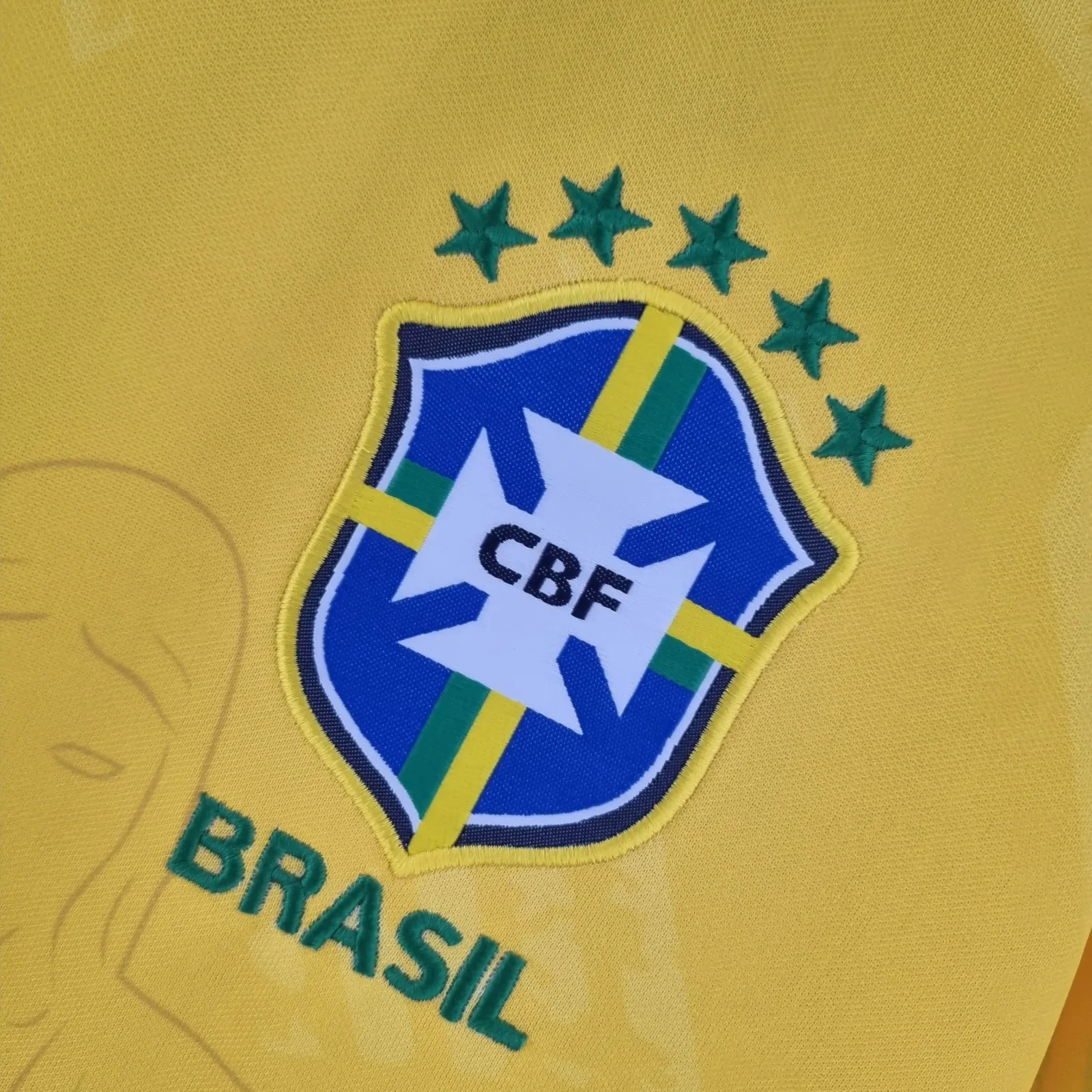 2022 Brazil Classic Soccer Jersey Yellow - Image 6