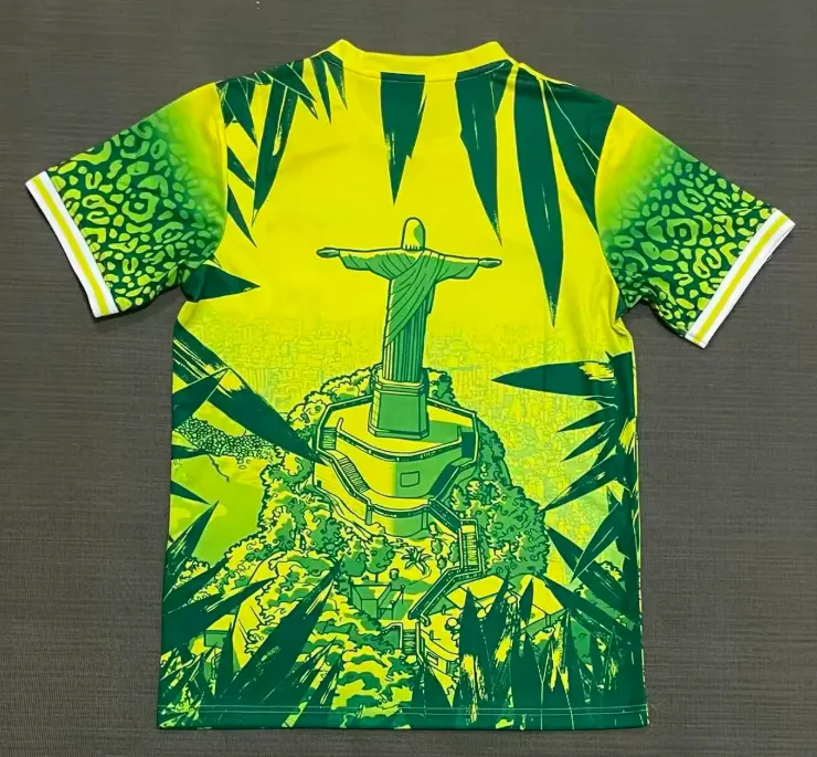 2025/2026 Brazilië Speciale editie 22 Voetbalshirt 1:1 Thaise kwaliteit - Afbeelding 2