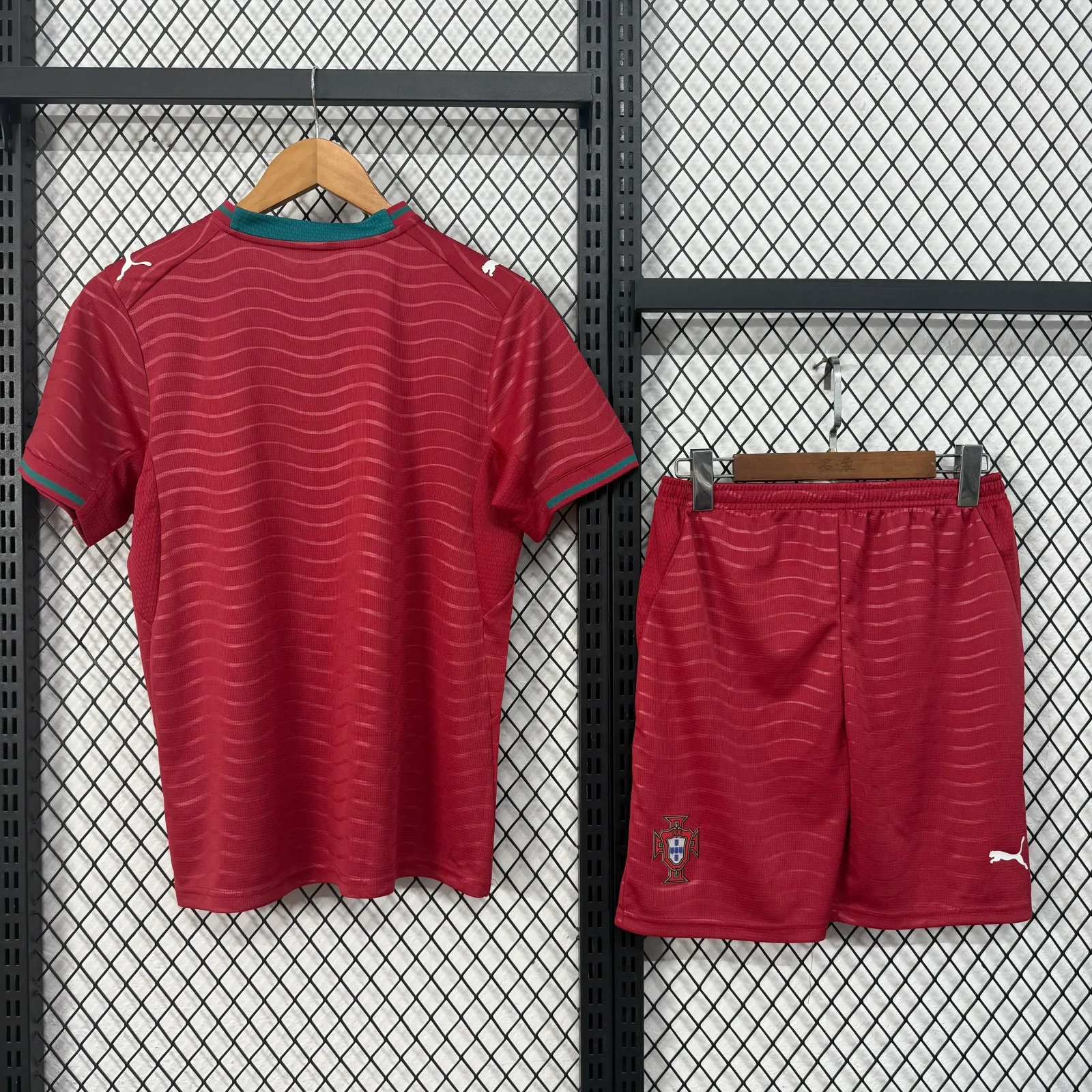 2026/2027 Portugal Thuis Voetbalshirt 1:1 Thaise kwaliteit Kindermaat - Afbeelding 3