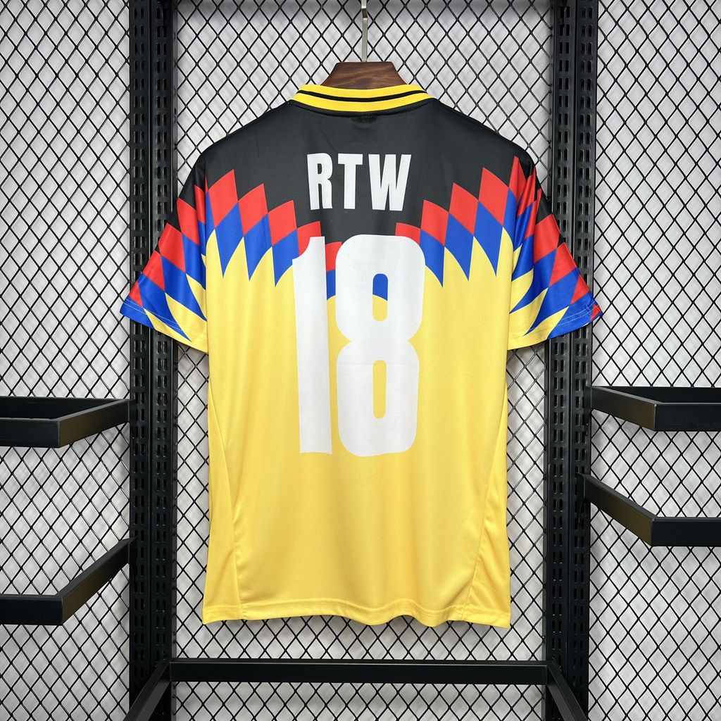 1995 Retro CF América Local Corteiz Camiseta Calidad tailandesa 1:1 - Imagen 2