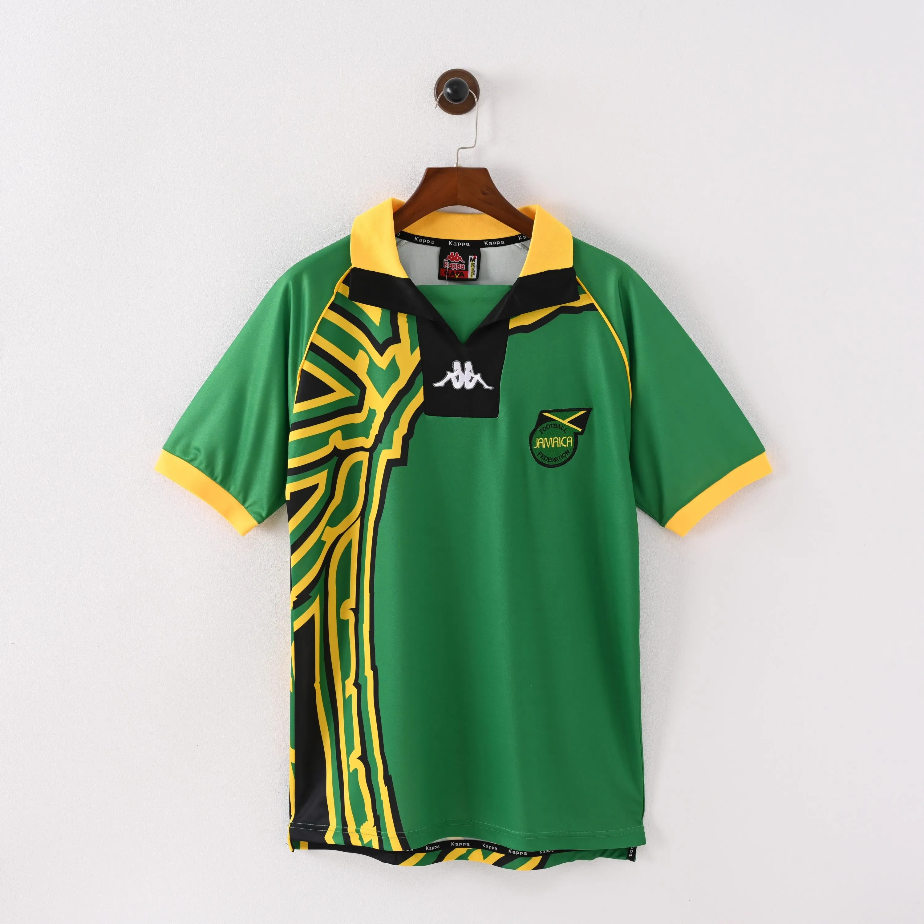 1998 Retro Jamaika Auswärts Fußballtrikot 1:1 Thai-Qualität
