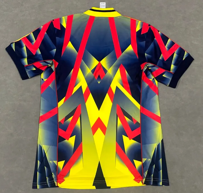 2025/2026 Retro Arsenal Edycja specjalna Żółty Koszulka piłkarska Jakość tajska 1:1 - obrazek 2