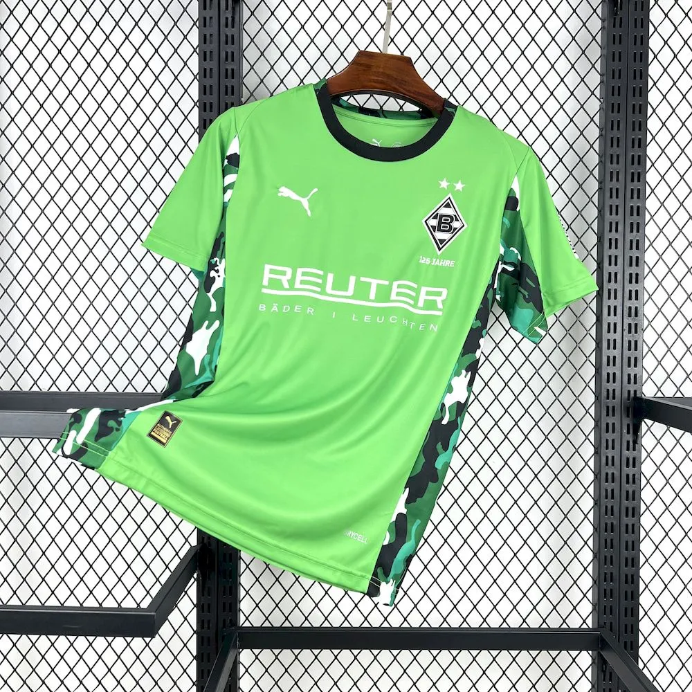 2025/2026 Borussia Mönchengladbach Wyjazdowa Koszulka piłkarska Jakość tajska 1:1