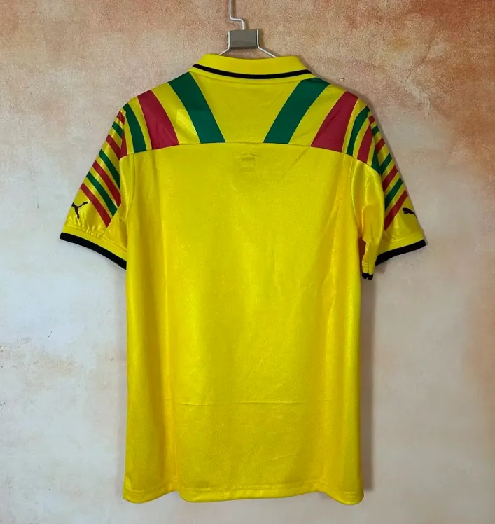 2026 Ghana Reprezentacja POS Żółty Koszulka piłkarska Jakość tajska 1:1 - obrazek 2