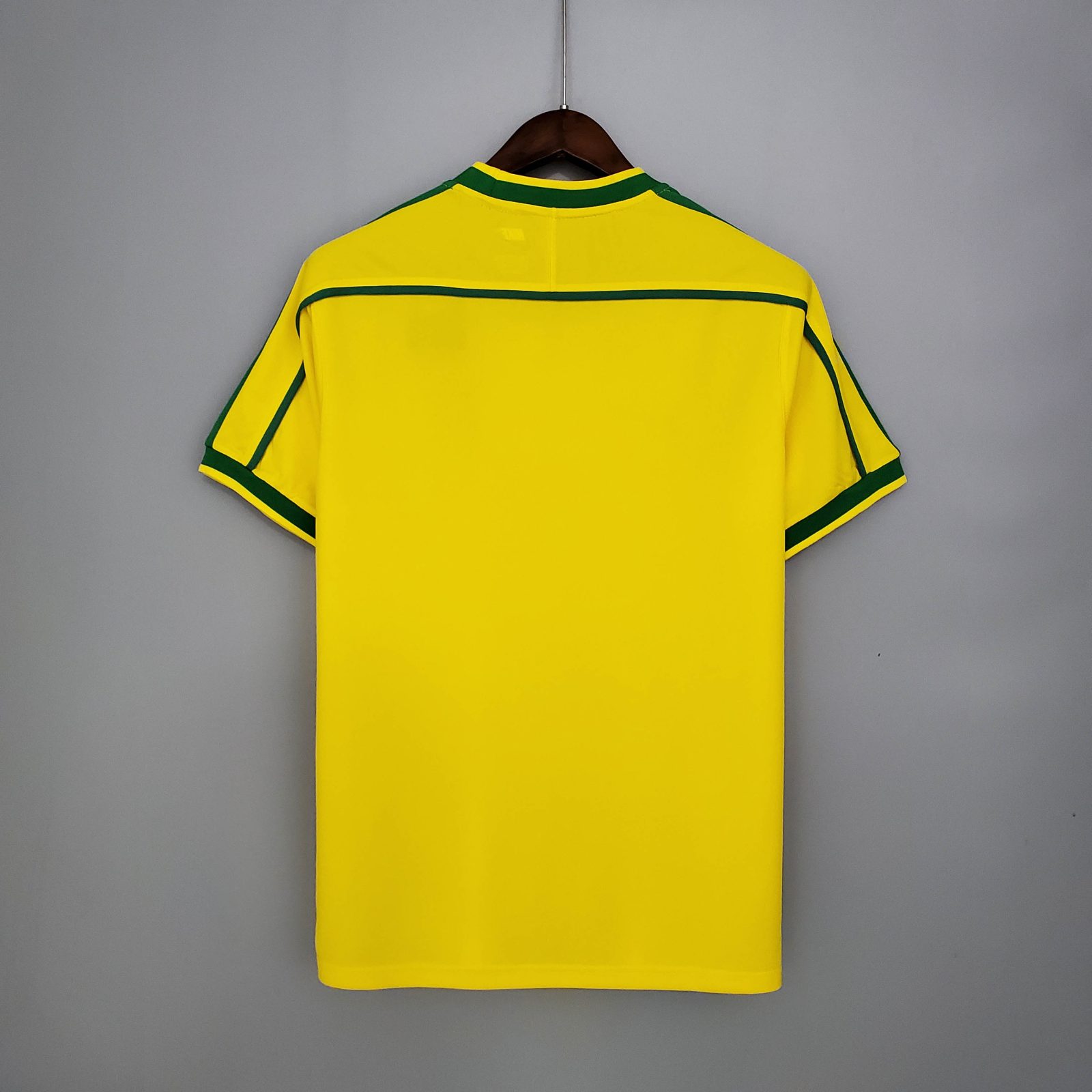 1998 Retro Brazil Soccer Jersey Home - Image 3