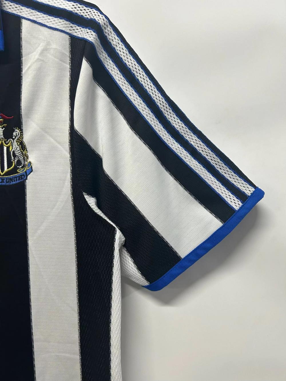 1999-2000 Retro Newcastle United Thuis Voetbalshirt 1:1 Thaise kwaliteit - Afbeelding 4