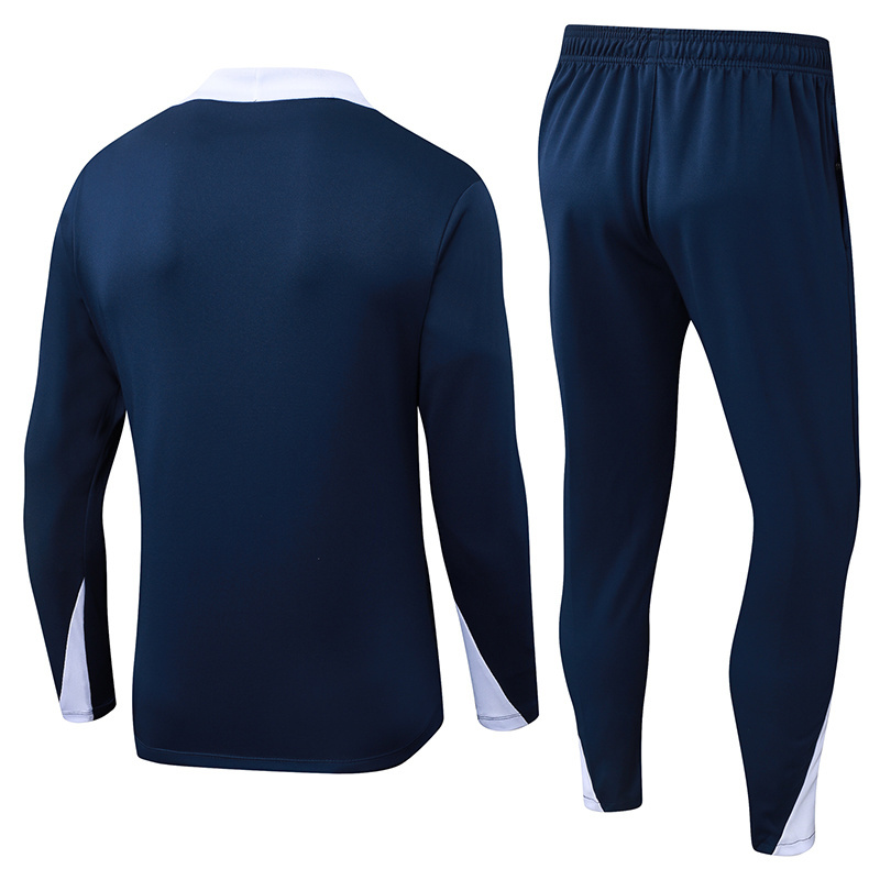 2025/2026 Inter Milan Half-Pull Training Suit Royal Blue Football Jersey 1:1 Thai Quality Set - Image 2