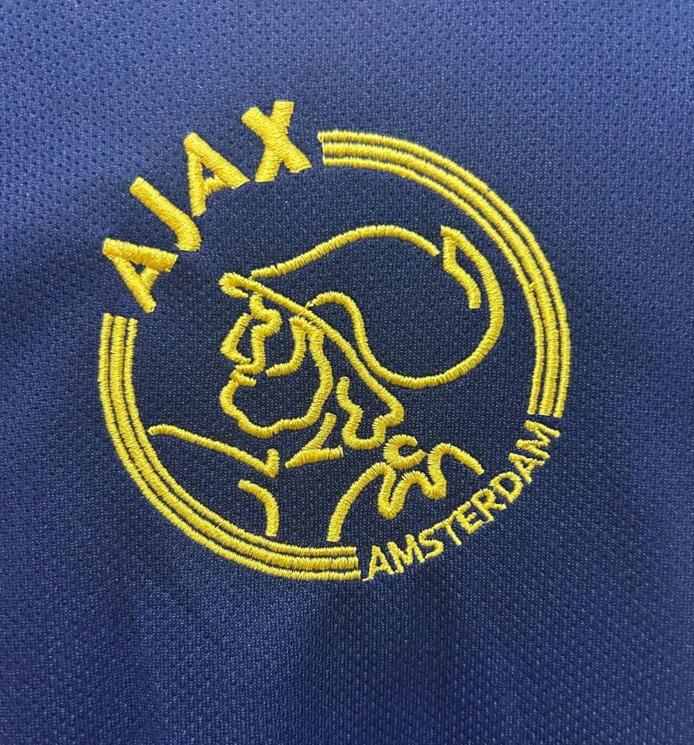 2000-2001 Retro Ajax Üçüncü Deplasman Futbol forması 1:1 Tayland kalitesi - Görsel 6