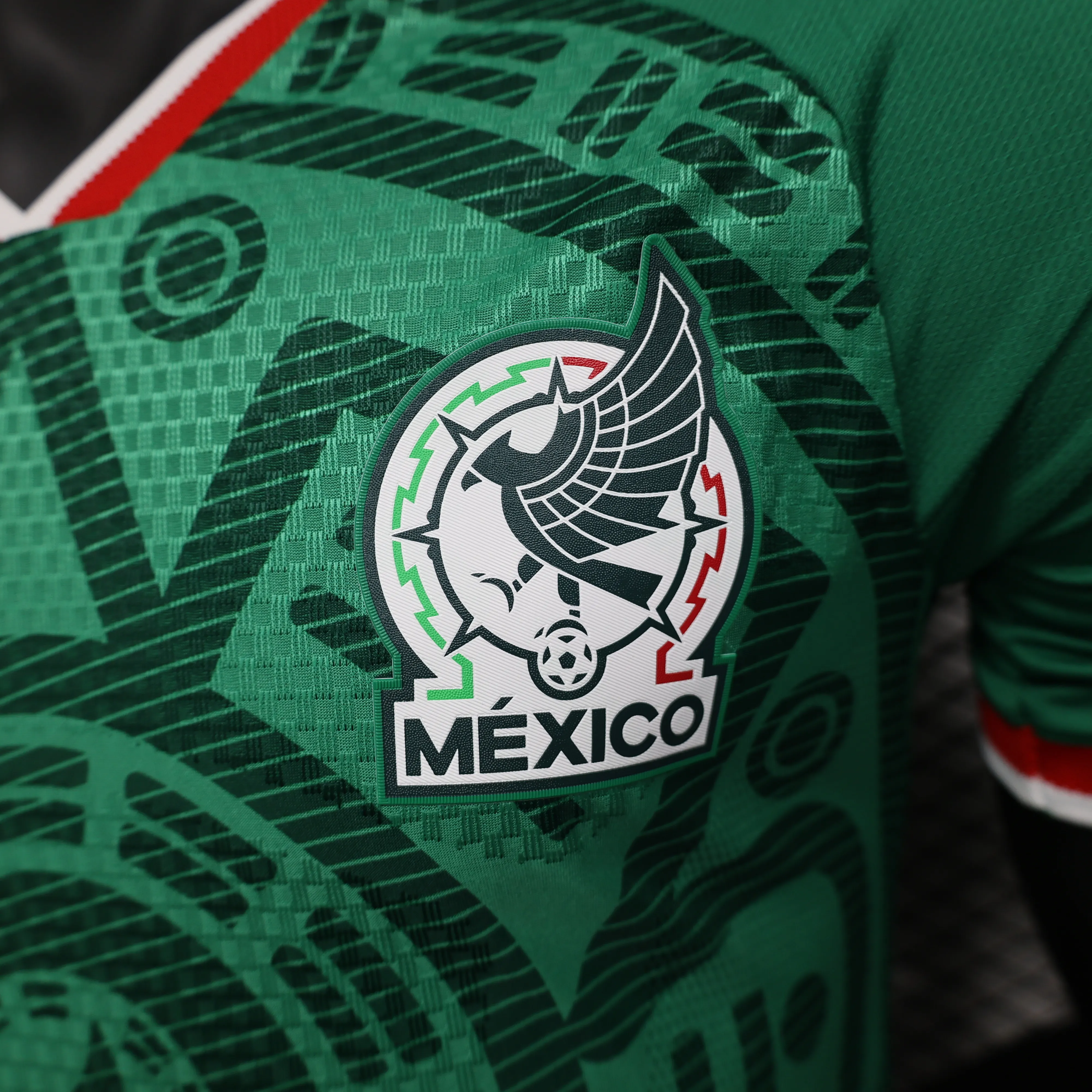 2026 Player Version Mexico National Home Football Jersey 1:1 Thai Quality - Image 5