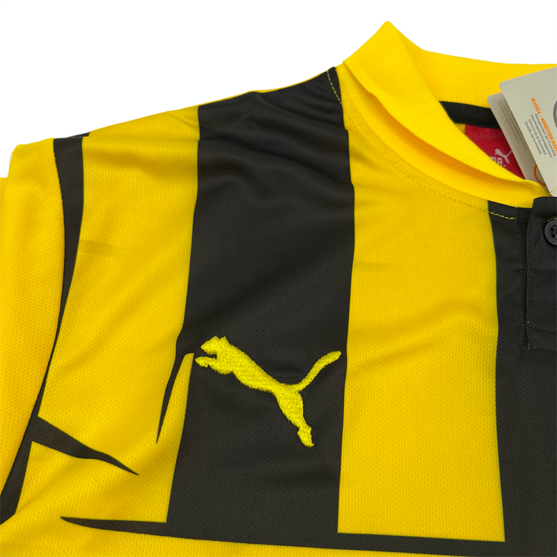 2012/2013 Retro Dortmund Home Football Shirt - Image 4