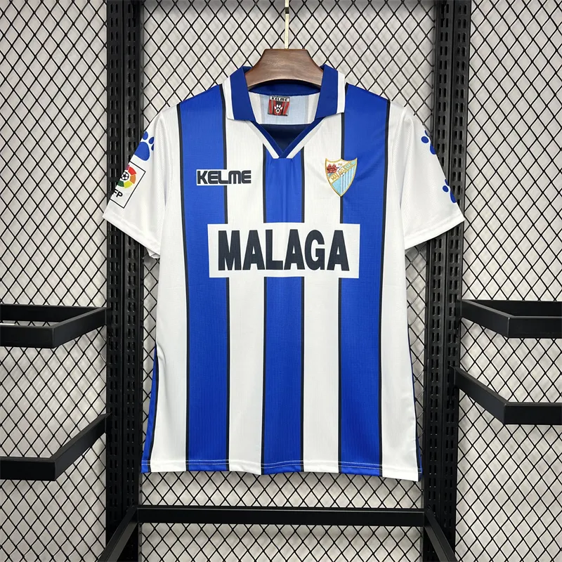 1997/1998 Retro Málaga İç saha Futbol forması 1:1 Tayland kalitesi