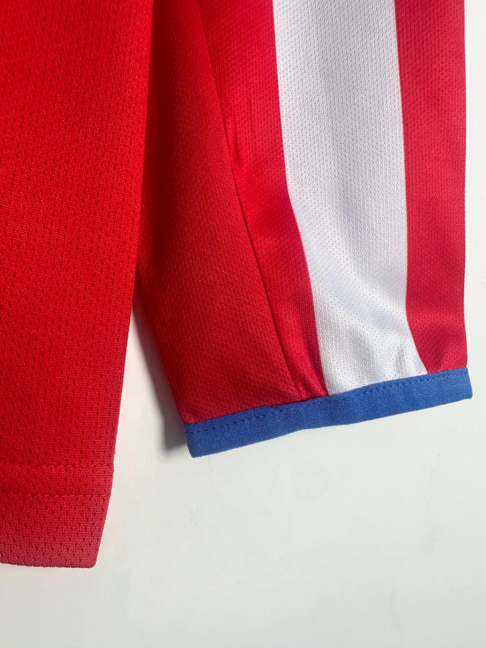 2004/2005 Rétro Manches longues Atletico Madrid Domicile Maillot de football Qualité thaï 1:1 – Image 6