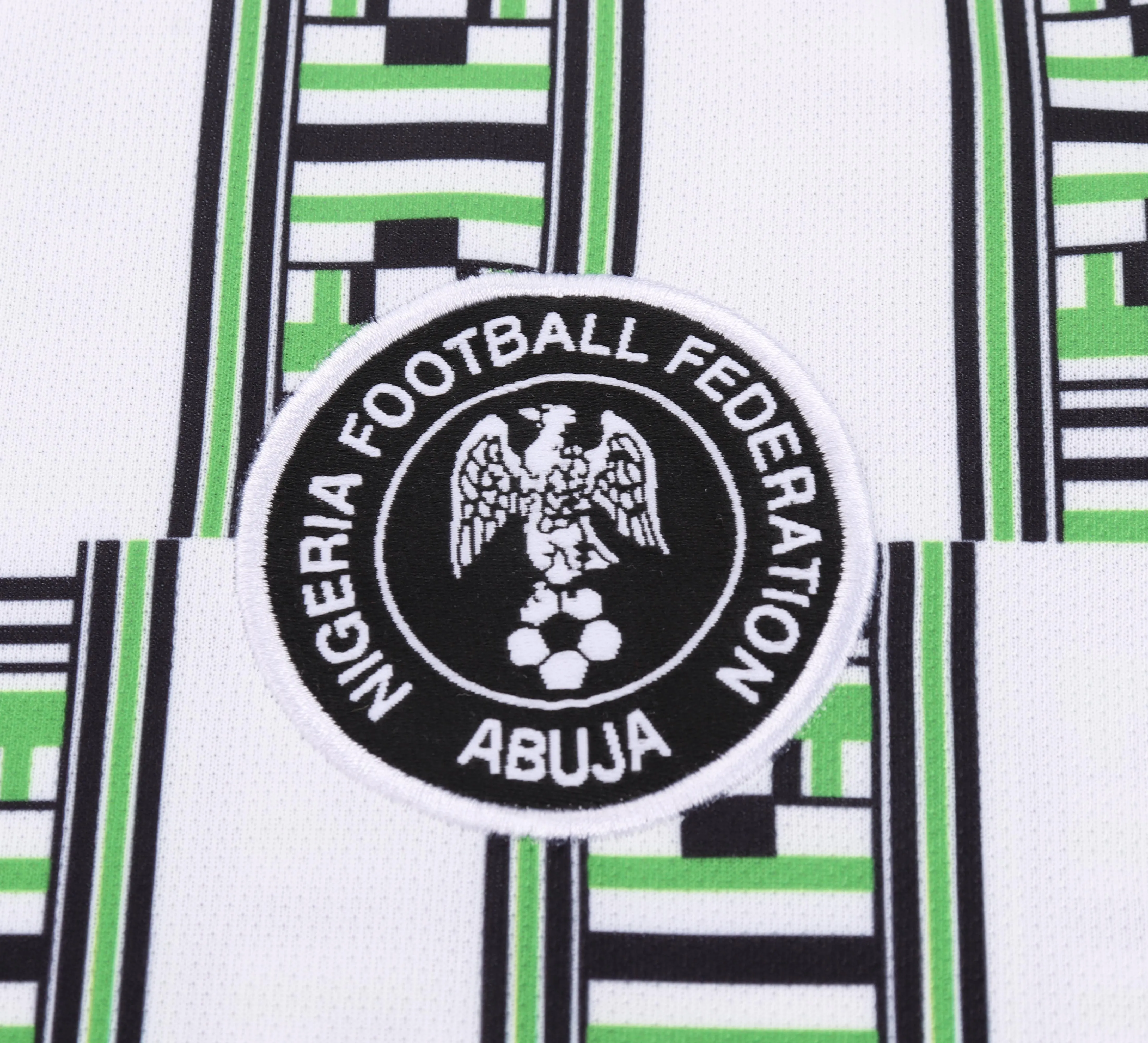 1994 Retrô Nigéria Seleção Fora Camisa de futebol Qualidade tailandesa 1:1 Tamanho infantil - Image 6