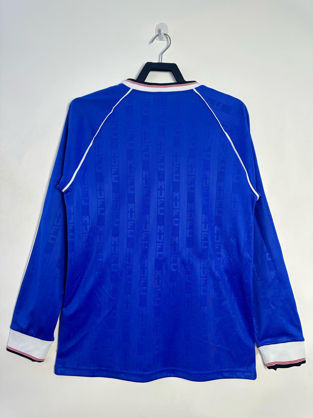 1988-1990 Retro Long Sleeve Manchester United Third Away Football Shirt 1:1 Thai Quality - Image 2