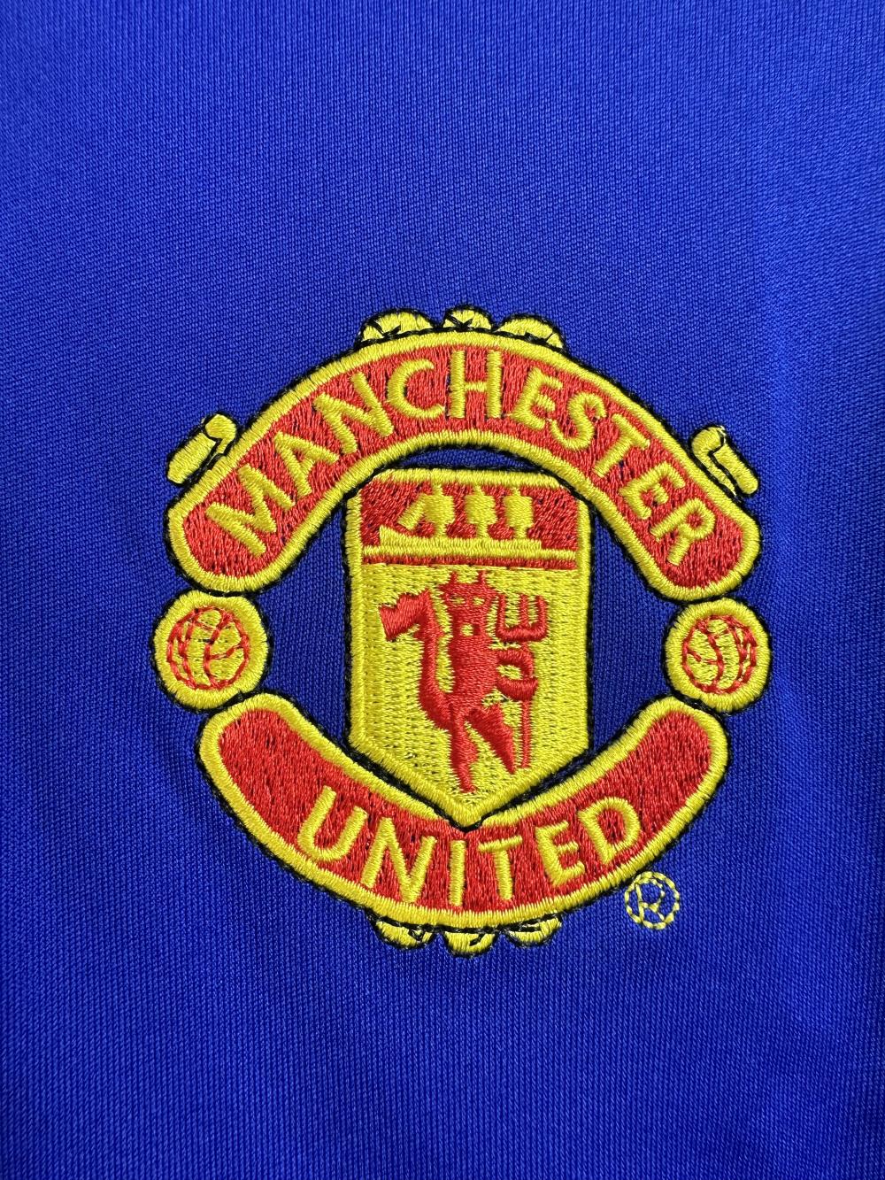 2002-2003 Retro Manga larga Manchester United Tercera Visitante Camiseta de fútbol Calidad tailandesa 1:1 - Imagen 6