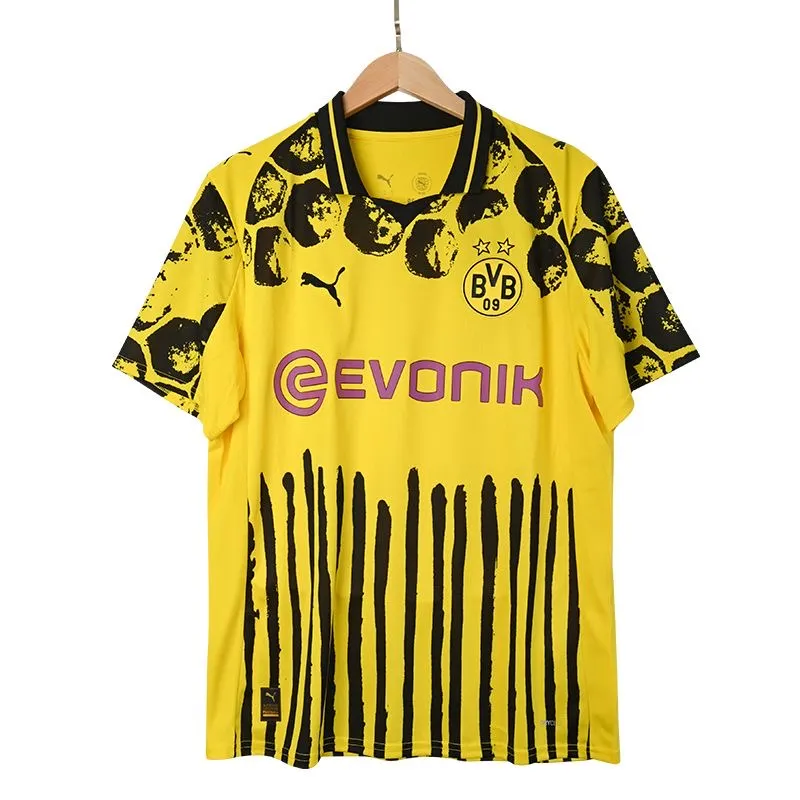 2025/2026 Dortmund Domicile Rose Advertisement Maillot de football Qualité thaï 1:1