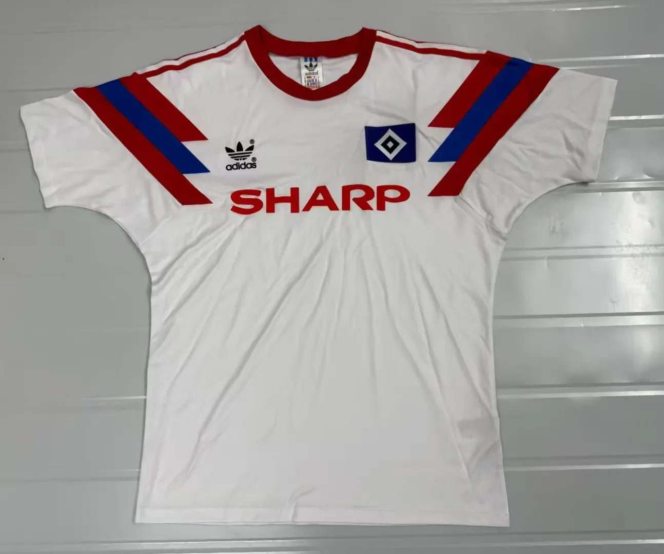 1990/1991 复古 汉堡 主场 足球球衣 1:1 泰版品质