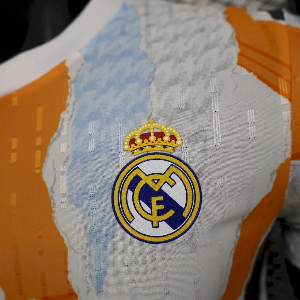 2025/2026 Player Version Real Madrid Pre-match training uniforms Football Jersey 1:1 Thai quality - Image 5