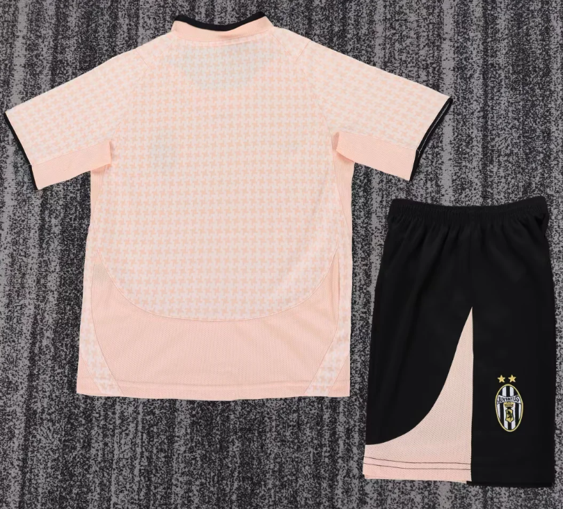 2003/2004 Retro Juventus Away Football Jersey 1:1 Thai Quality Kids Size - Image 2