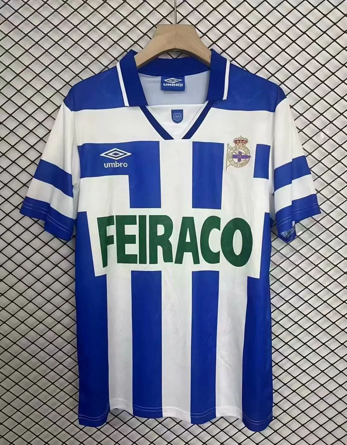 1994/1995 Retro Deportivo Casa Maglia da calcio Qualità thai 1:1