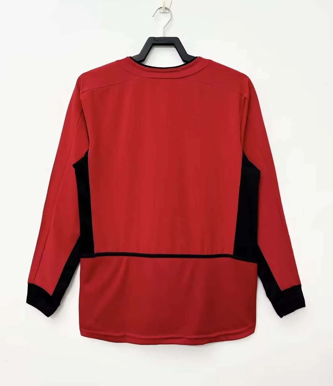 2002-2004 Retro Long Sleeve Manchester United Home Football Shirt 1:1 Thai Quality - Image 3