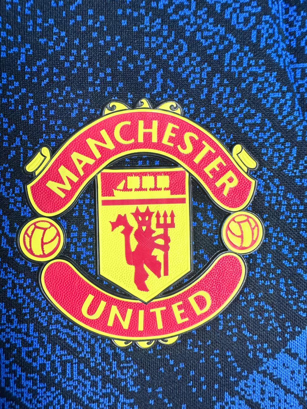 2021-2022 Retro Manchester United Tercera Visitante Camiseta de fútbol Calidad tailandesa 1:1 - Imagen 5