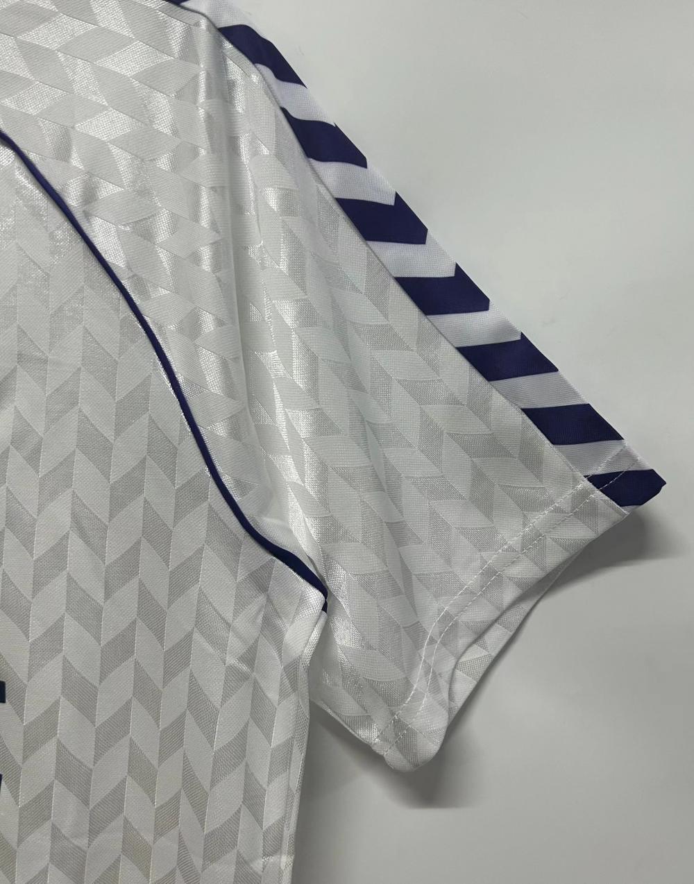 1986/1987 Retro Real Madrid Casa Maglia da calcio Qualità thai 1:1 - immagine 7
