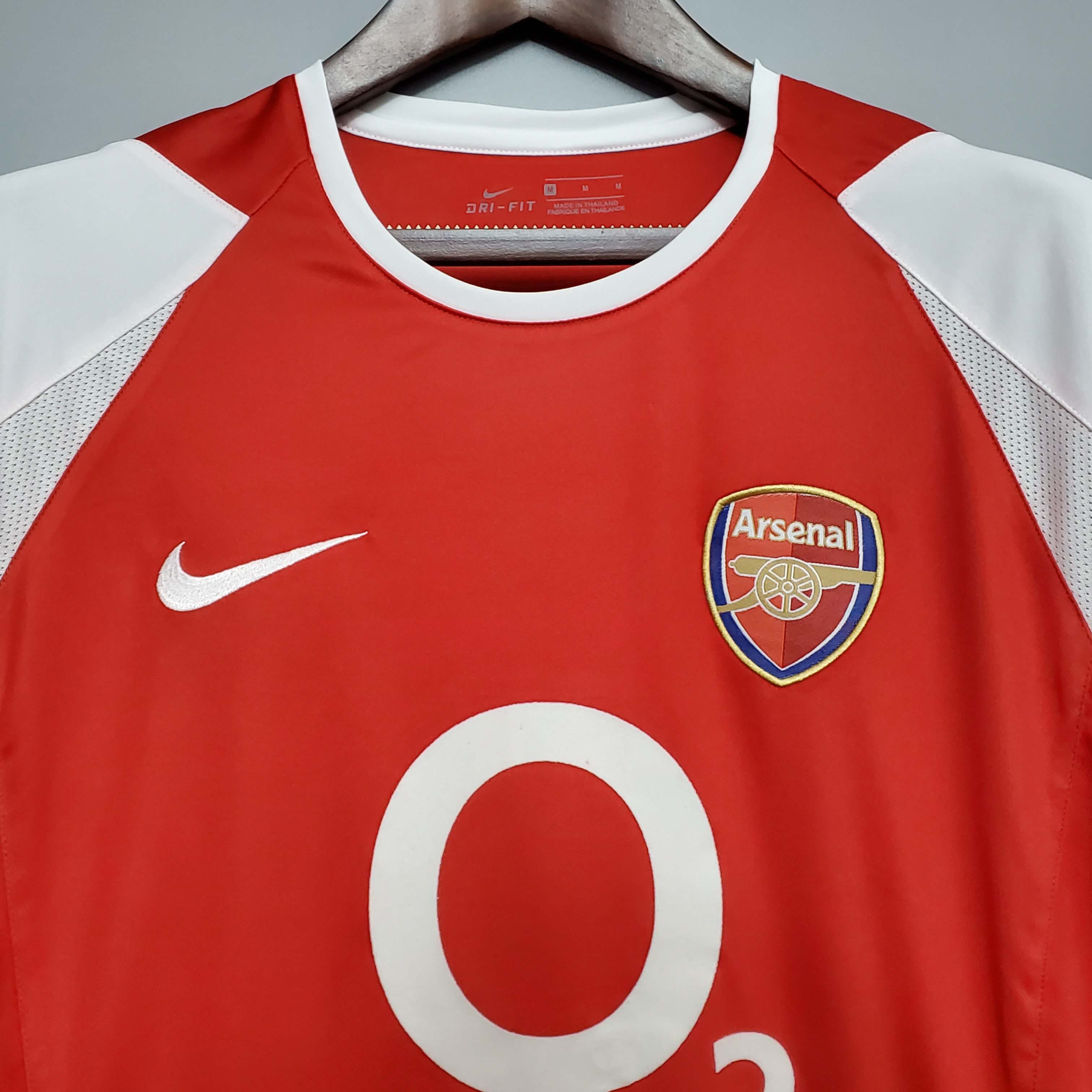 2002/2004 Retro Arsenal Home Football Shirt 1:1 Thai Quality - Image 3