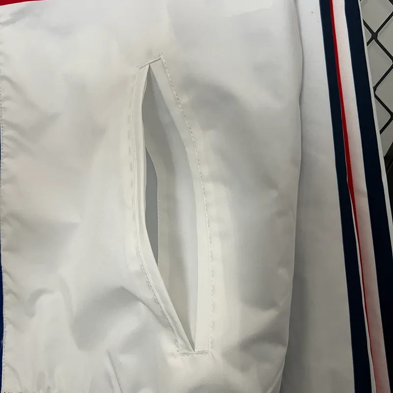 2024 France (White-Blue) Reversible Windbreaker Soccer Jersey 1:1 Thai Quality - Image 6