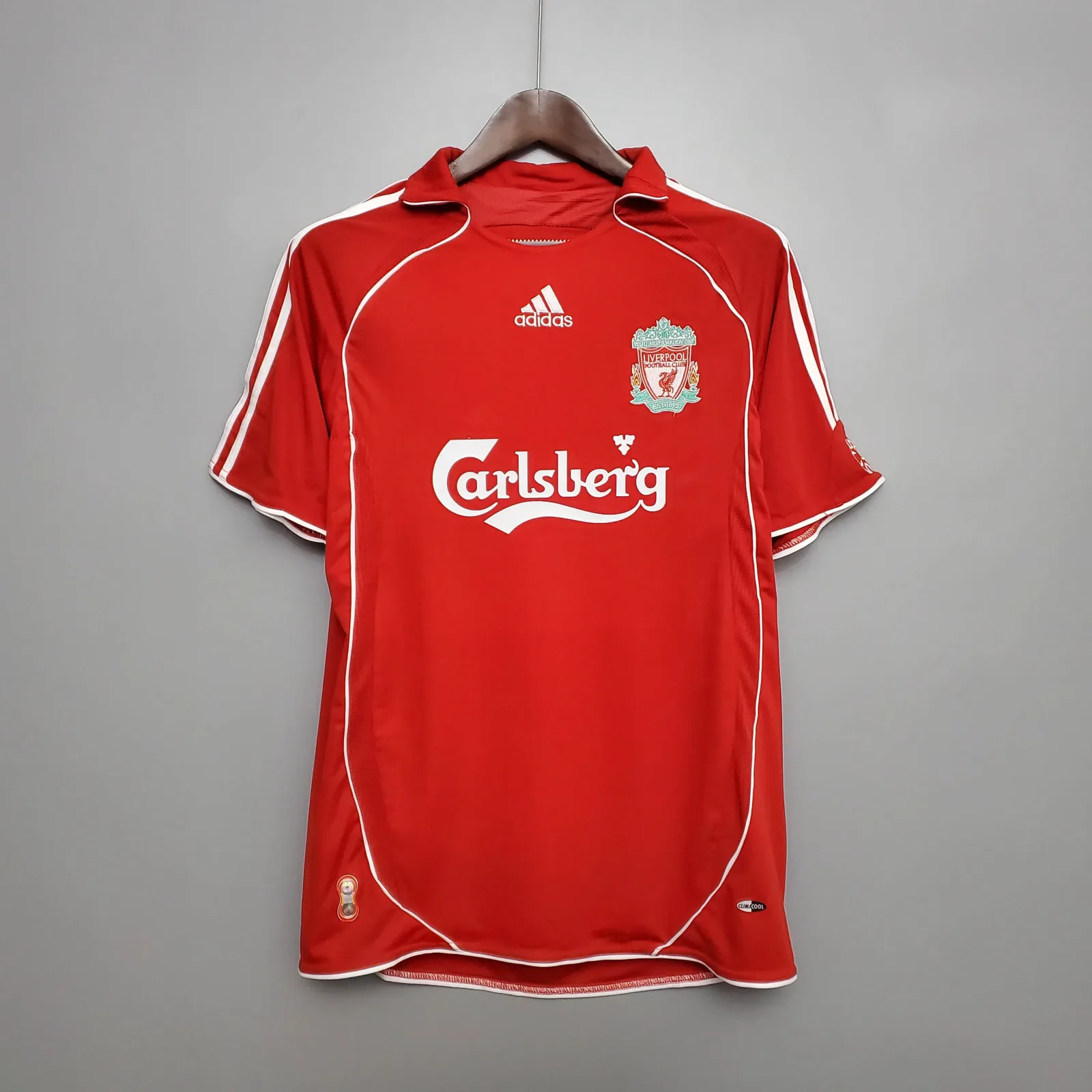 2006/2007 Rétro Liverpool Maillot de football Domicile Qualité thaï 1:1